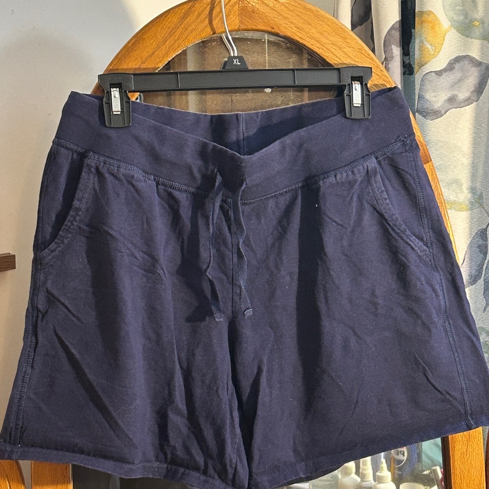 Hanes Dark Blue Women's Cargo Shorts